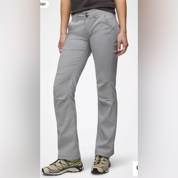 NWT Prana Women’s Halle Pant Size 2 Tall Sterling Gray - Picture 1 of 8
